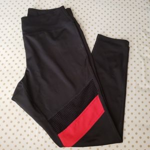 Mesh Insert Active Leggings